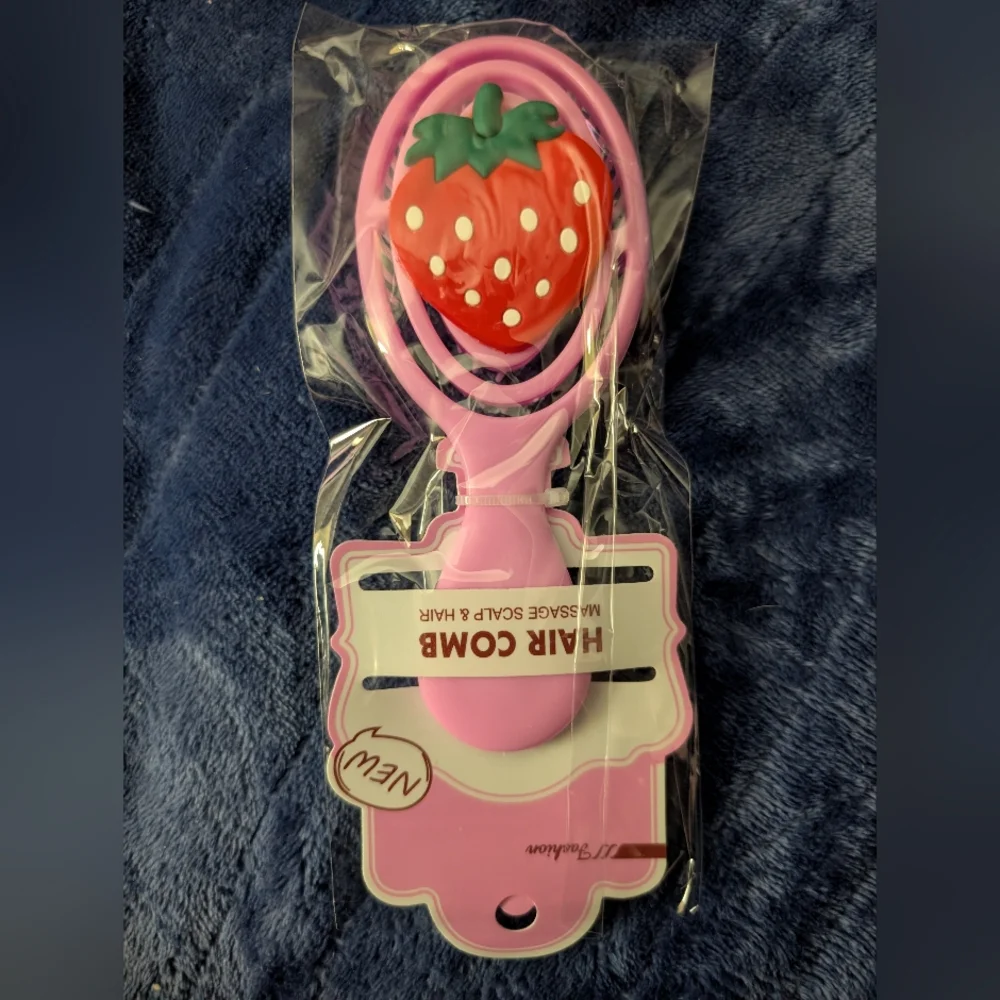 Strawberry Design kids Small Hair Comb
